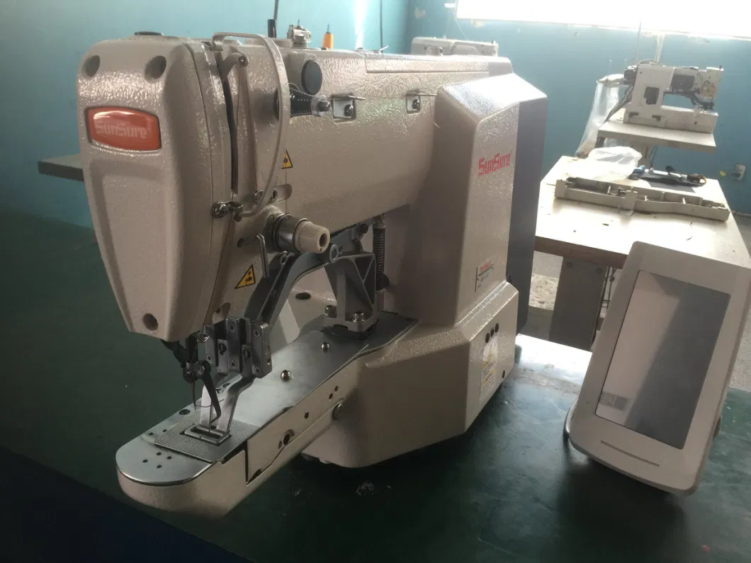 China Brand Sunsure High Speed Direct Drive Electronic Bar-Tacking Sewing Machine Ss-430d