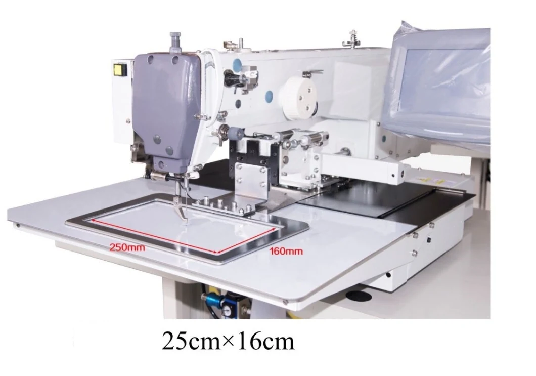 Automatic Extra Programmable Electronic Small Bed Pattern Sewing Machine with Automatic Cutter and Auto-Trimmer