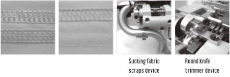 High-Speed Interlock Sewing Machine (left Hand Fabric Trimmer)