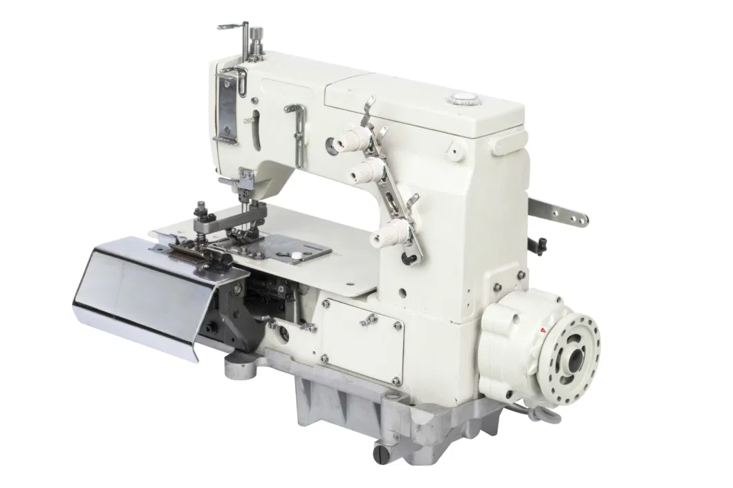 Double Needle Flat-Bed Belt Loop Machine with Cutter for Jeans (FIT 2000C)