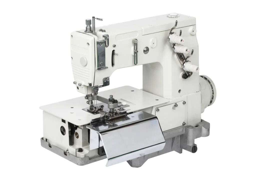 Double Needle Flat-Bed Belt Loop Machine with Cutter for Jeans (FIT 2000C)