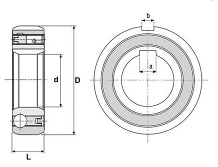 Standard Size Auto Heavy Steam Fittings Industrial Sewing Machine Spare Parts 969002514 002141165c Clutch Release Bearing