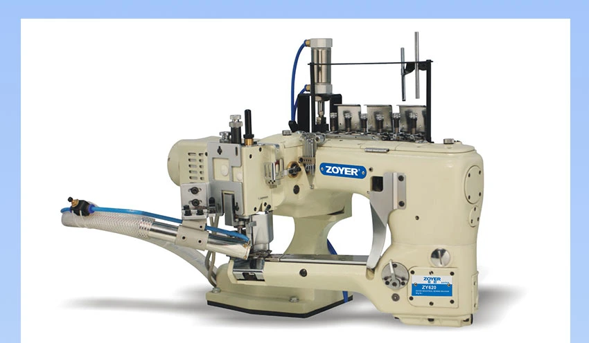 Zy620d Direct Drive Zoyer 4 Needles 6 Threads Feed-off-Arm Seamer Coverstitch Interlock Industrial Sewing Machine