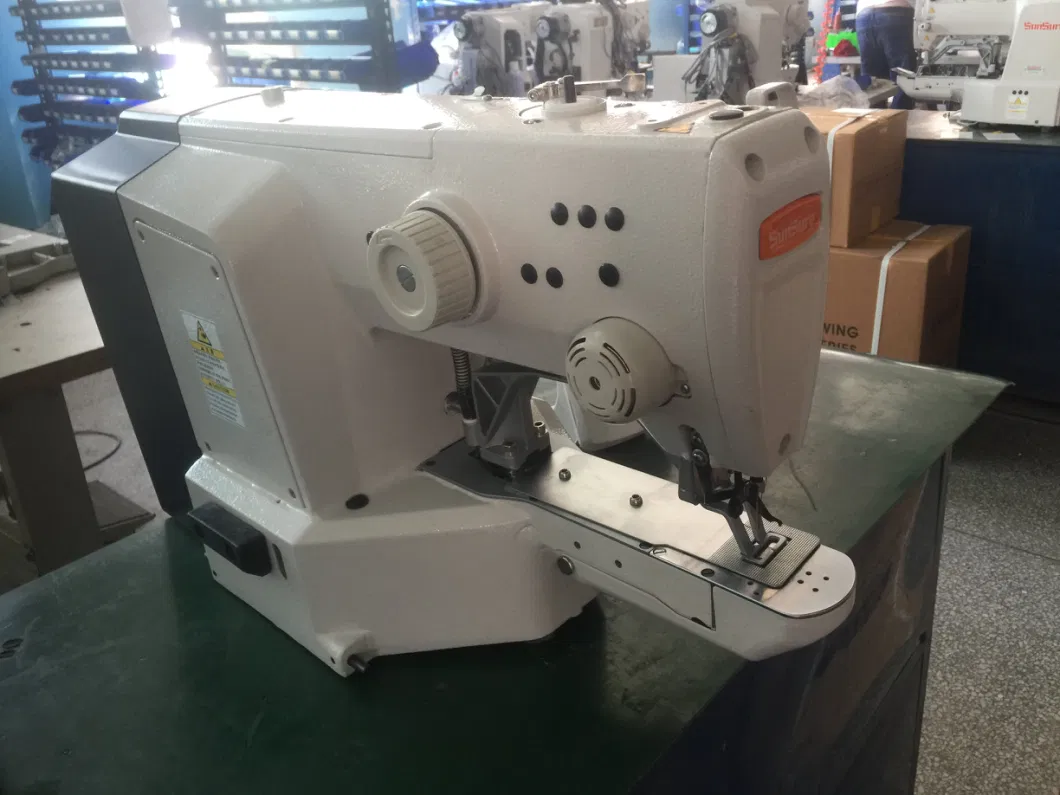 China Brand Sunsure High Speed Direct Drive Electronic Bar-Tacking Sewing Machine Ss-430d