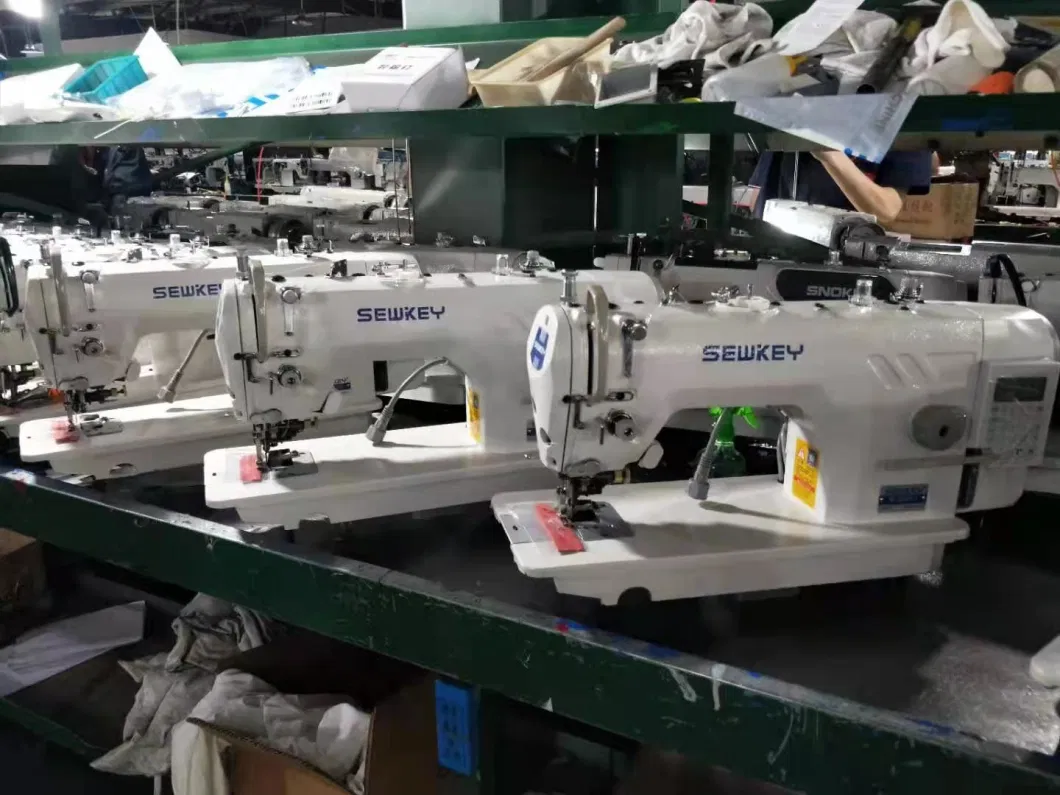 Direct-Drive Lockstitch Sewing Machine with Side Cutter (With Edging Device)