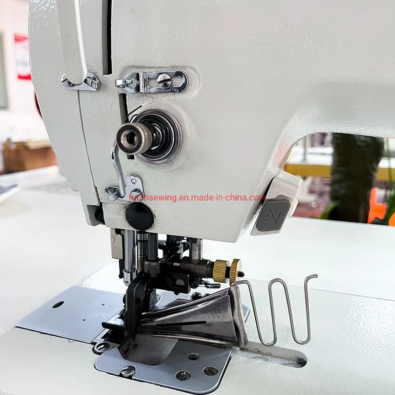 0312s-Qt Hemming Function Industrial Computer Heavy Duty Sewing Machine with Side Cutter