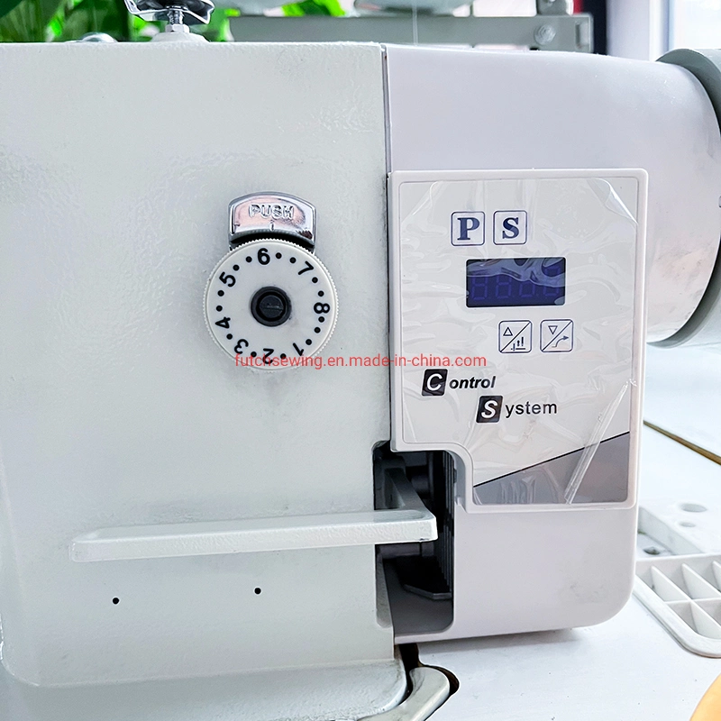 0312s-Qt Hemming Function Industrial Computer Heavy Duty Sewing Machine with Side Cutter