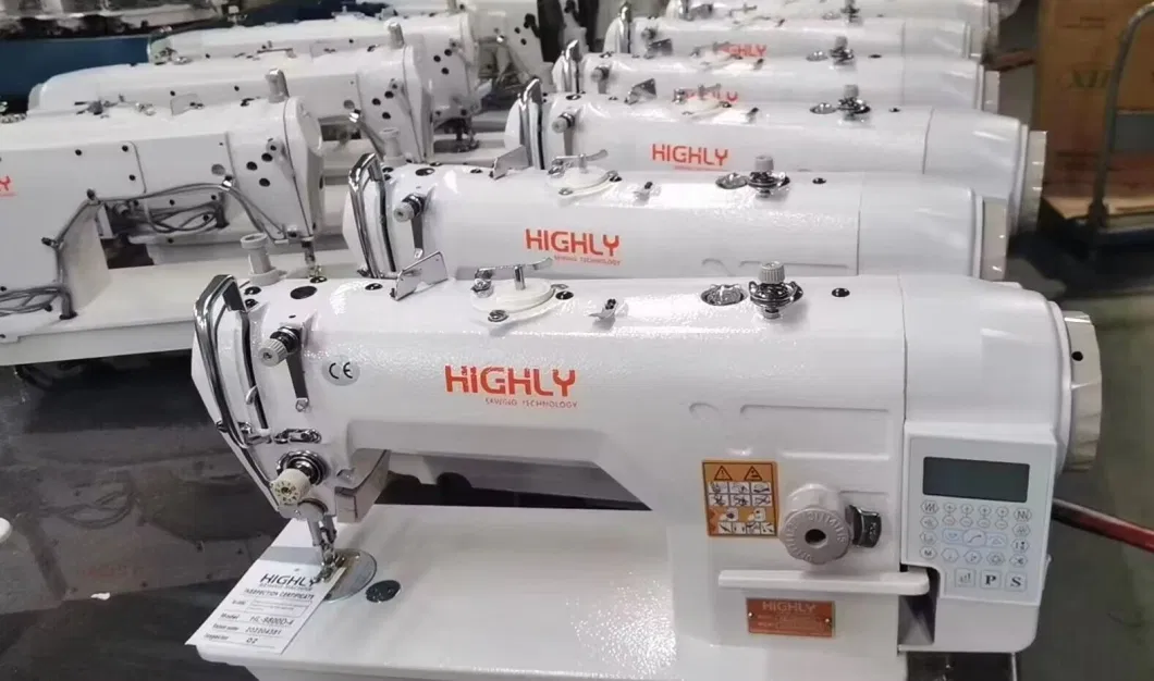 Highly Full Automatic Direct Drive Computerized Single Needle Lockstitch Industrial Sewing Machine