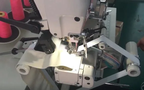 Cylinder Bed Direct Drive Interlock Sewing Machine with Right Cutter Ss-600-33AC/Ut