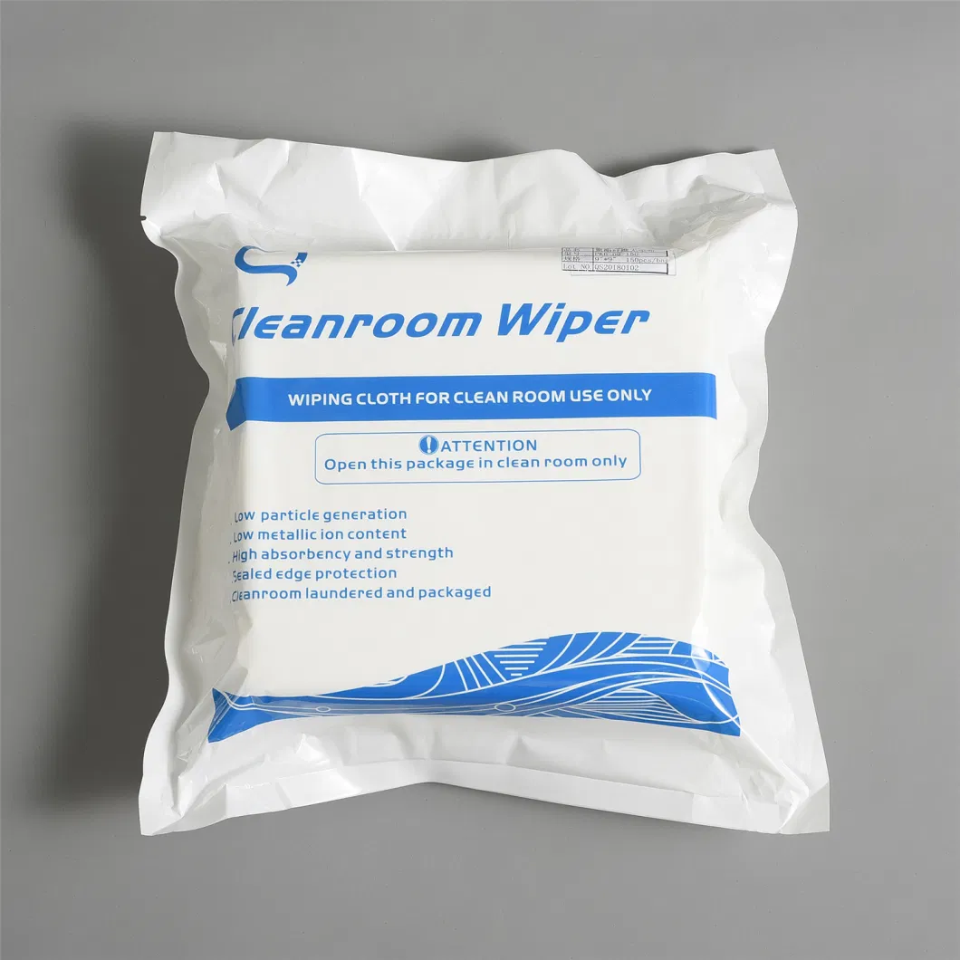 Cleanroom Supplies Phone Touch Screen Microfiber Cleanroom Wiper