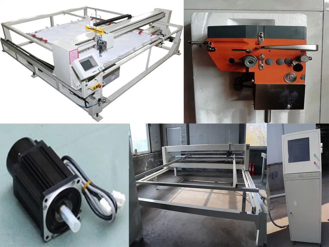 High Quality Fixing Head Frame-Type Single Head Quilting Computerized Machine