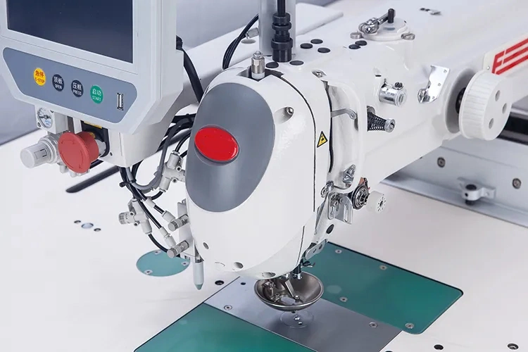 CNC Industrial Pattern Sewing Machine Template Automatic Sewing Machine Double Screw Laser Automatic Transfer