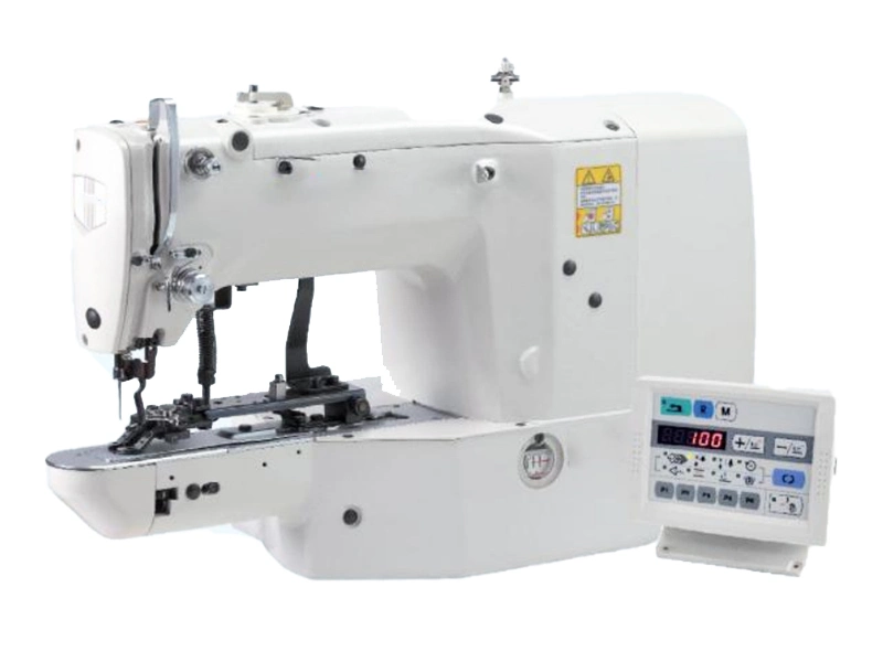 New Type Computerized Single Needle Lockstitch Sewing Machine with Auto Functions