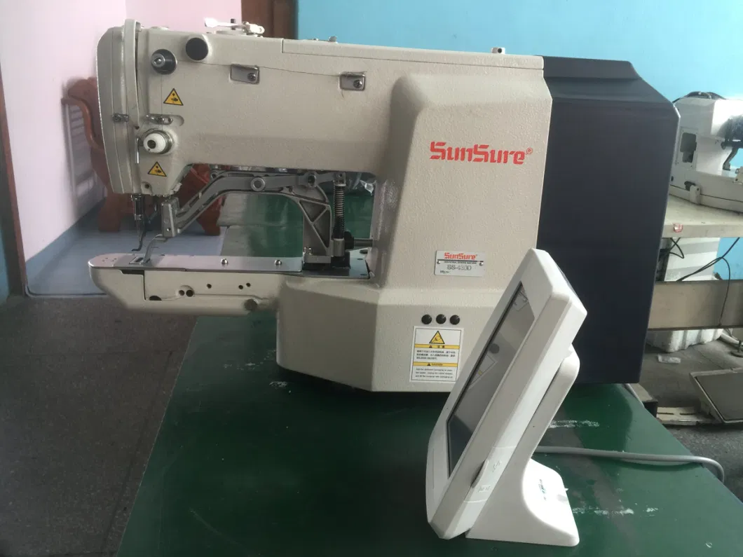 High Speed Directly Drive Electronic Bar-Tacking Sewing Machine Ss-430d