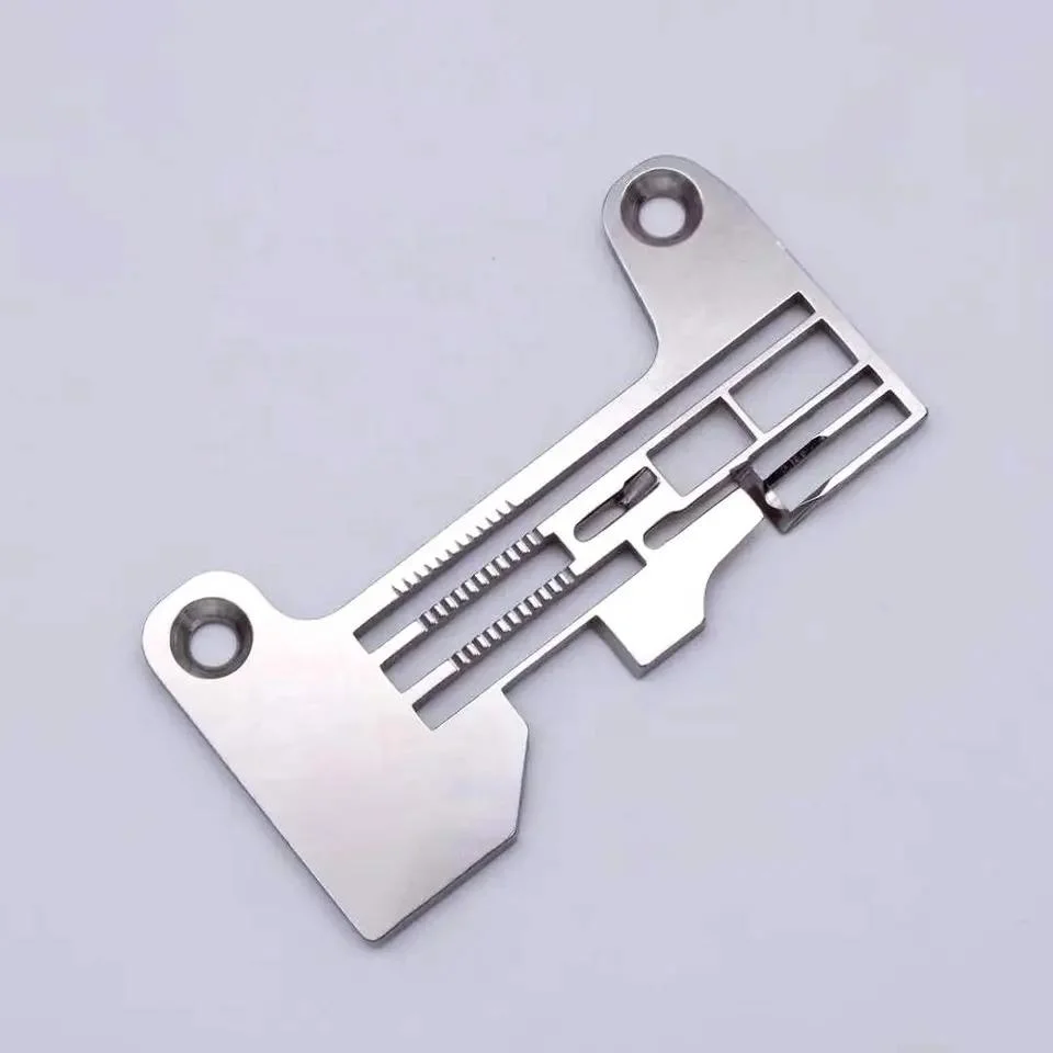 CNC Sewing Machine Parts Needle Plate Spare Parts for Industrial Service