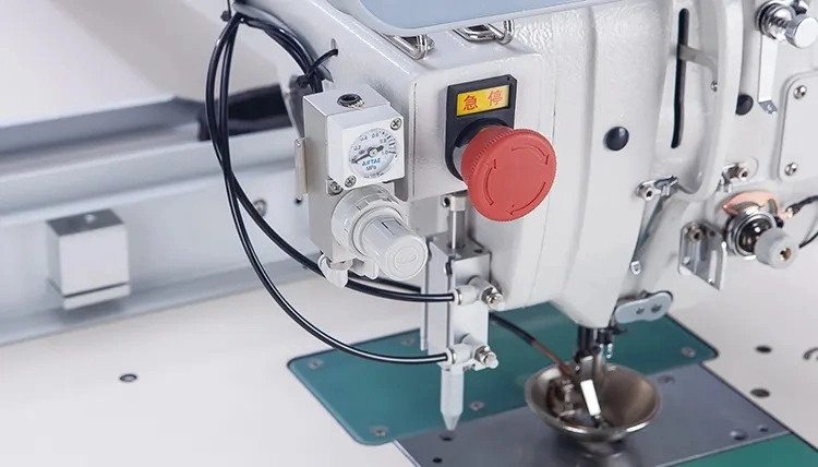 Industrial Domestic Sewing Machines Laser Cutting High Speed Template Sewing Machine