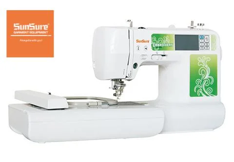 Computer Domestic Embroidery Machine with Easy Threading and Large Embroidery Area