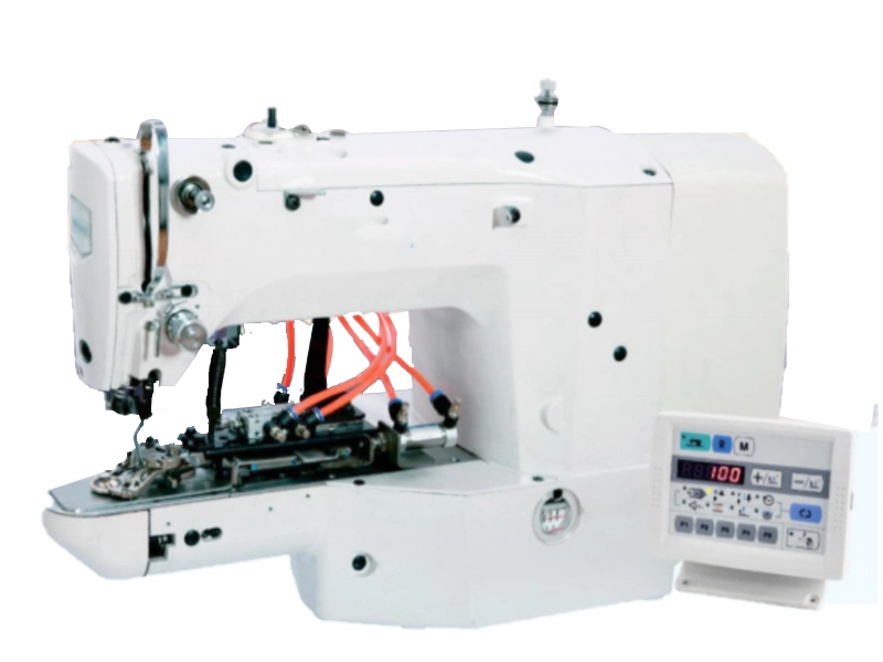 Single Needle Lockstitch Electronic Bar Tacking Machine Industrial Sewing Machine