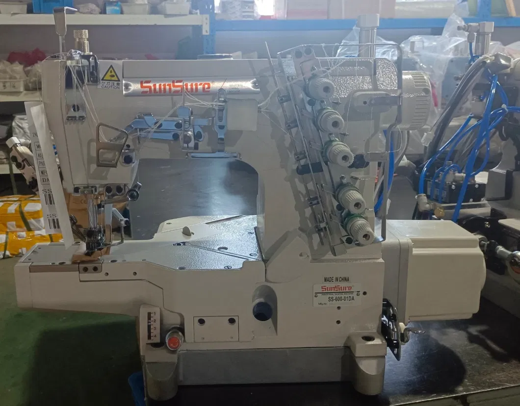 Directly Drive High Speed Cylinder Bed Interlock Sewing Machine with Auto Trimmer Ss-600-01da