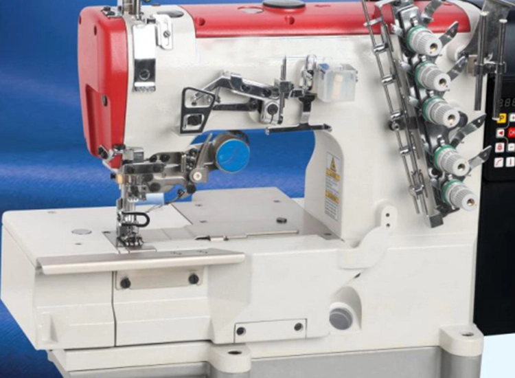 Energy Saving Computerized Single-Needle Apparel Machinery Interlock Sewing Machine