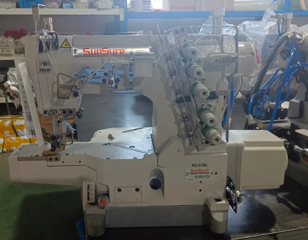 Directly Drive High-Speed Cylinder Bed Interlock Sewing Machine with Automatic Trimmer Ss-600-01da