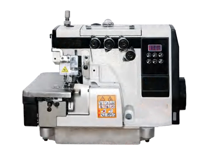 Automatic Computerized All in One 4 Thread Direct Drive Overlock Sewing Machine