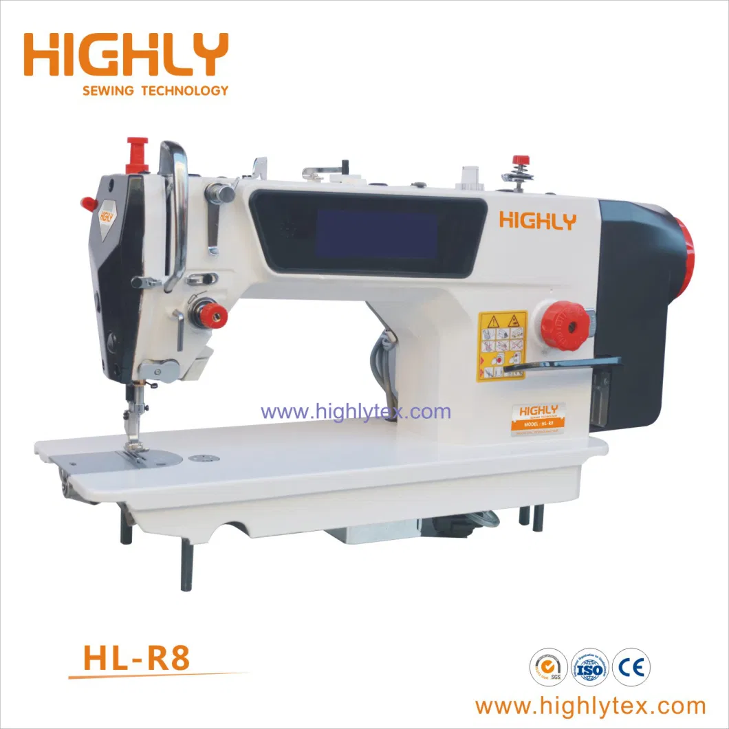 Highly Full Automatic Direct Drive Computer Single Needle Lockstitch Sewing Machine