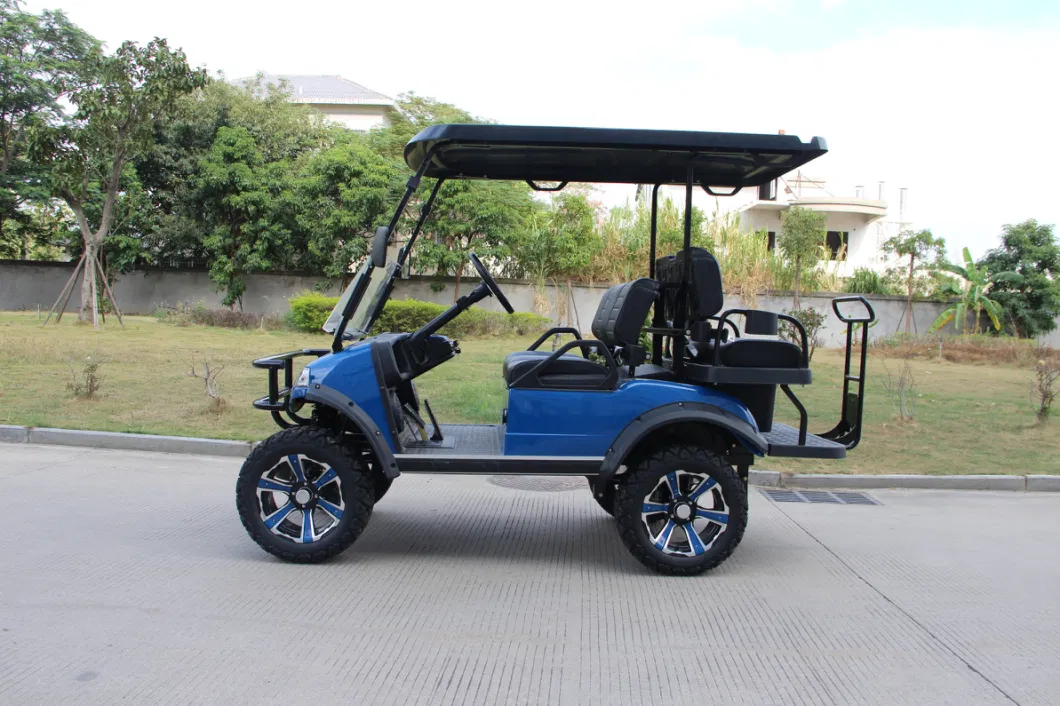 Electric 2+2 Seaters Sightseeing Vehicle with CE for Park