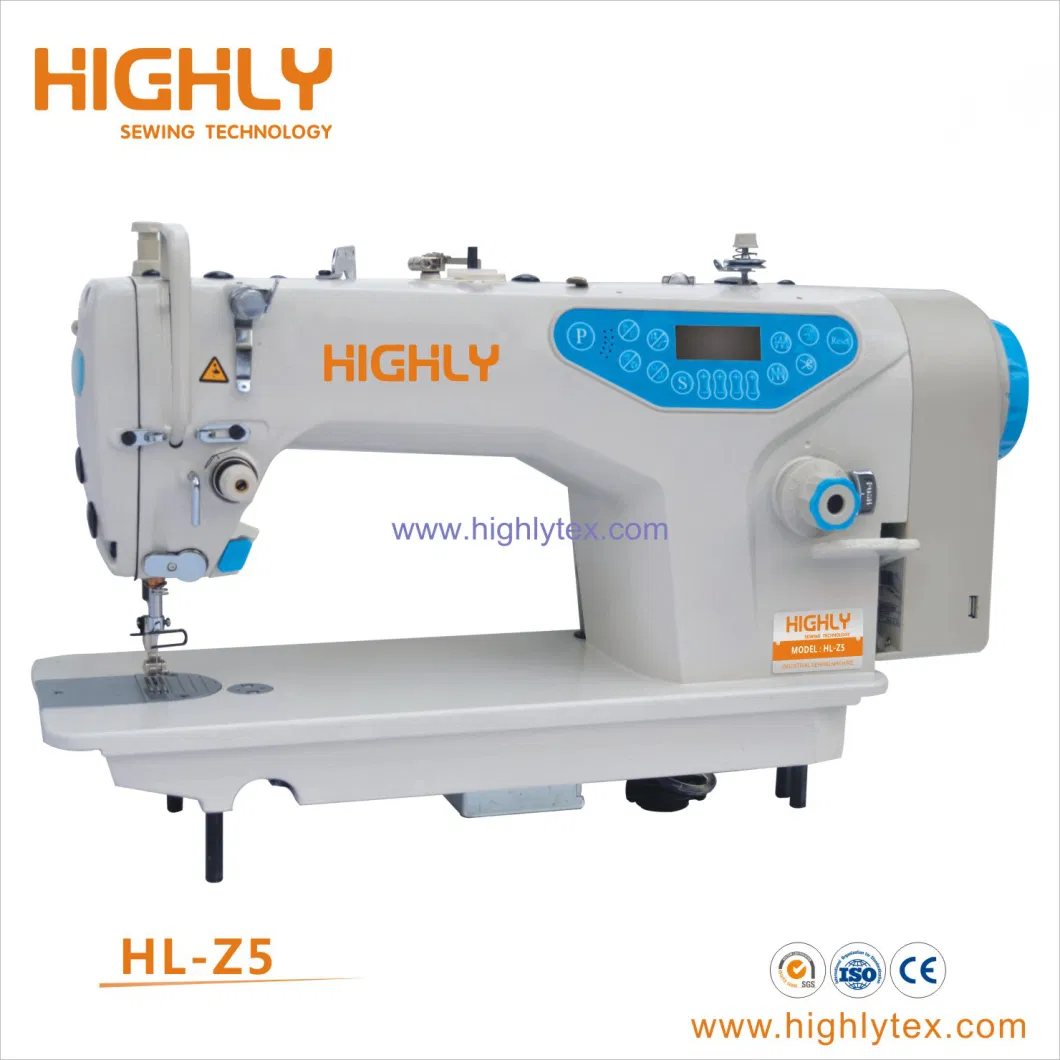 Highly Full Automatic Direct Drive Computerized Single Needle Lockstitch Industrial Sewing Machine