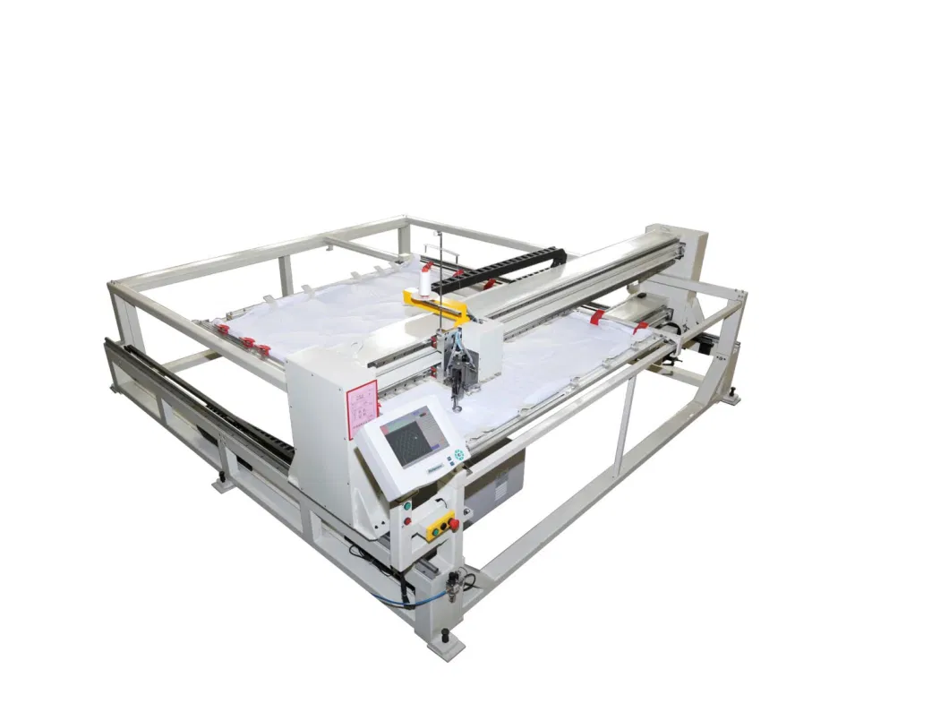 Single Needle Quilting Machine with Double Servo Motor Drive