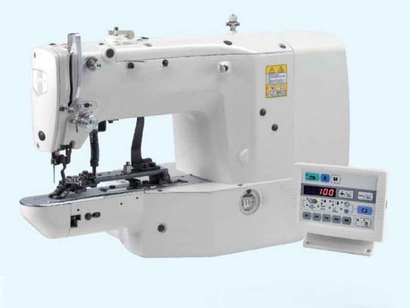 New Type Computerized Single Needle Lockstitch Sewing Machine with Auto Functions