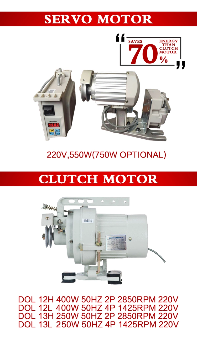 Fit-0352D Direct Drive Full Automatic Lockstitch Sewing Machine with Cutter