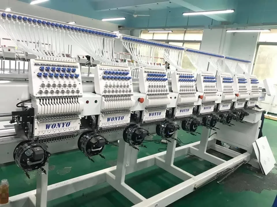 High Speed Cap /Flat Embroidery Machine Factories with Cording Device