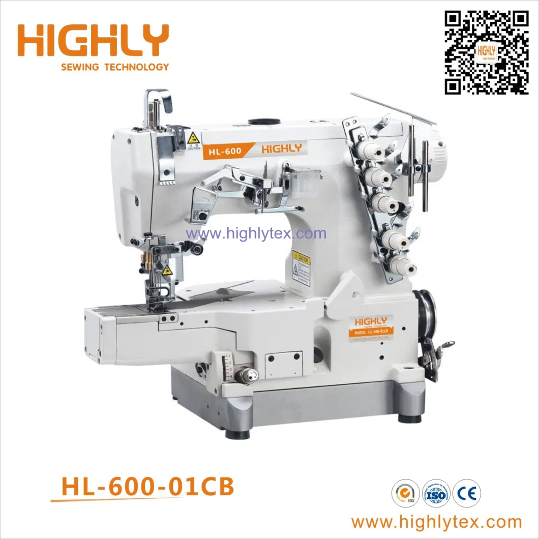 Pegasus Type High Speed Cylinder Bed Edge Rolling Interlock Sewing Machine