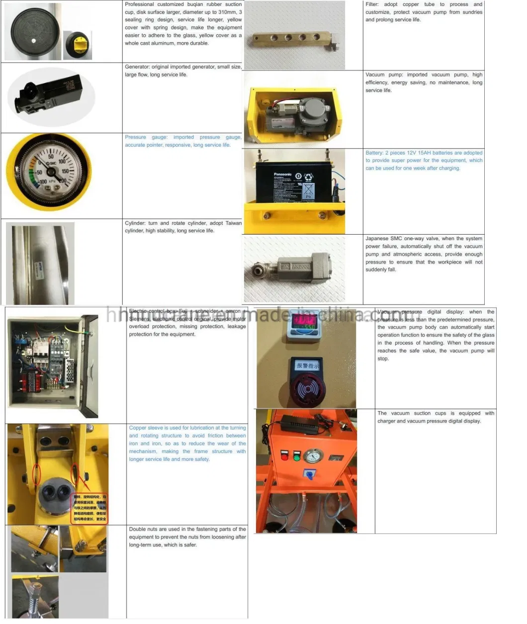 Air Powered Huge Steel Sheet Vacuum Lifting Device