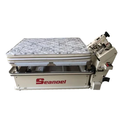 Máquina de costura de tapete de colchón Cortador de panel máquina de costura de borde de cinta