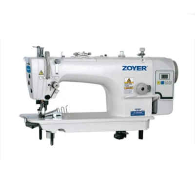 Zoyer ZY5200dqb Lockstitch industriales máquina de coser con alicate de corte lateral y envolvió Edge Darrel