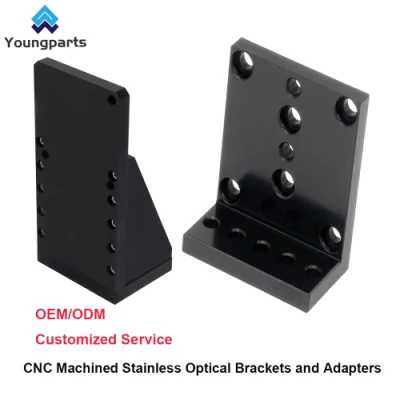 Mecanizados personalizada OEM/ODM escuadras y los adaptadores de dispositivos ópticos