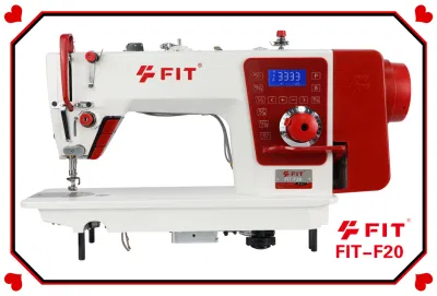  Nuevo aspecto Lockstitch automática máquina de coser Fit-F20