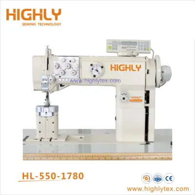 Hl-550-1780 Equipo puesto Cama Doble aguja Aguja Giratoria compuesto de la barra de máquina de coser