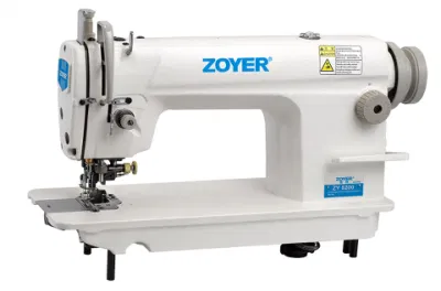 Zy5200 Zoyer Lockstitch de alta velocidad de transmisión directa de la máquina de coser industriales con alicate de corte lateral