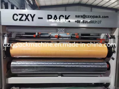 Alta calidad de 3 Colores Impresión Troquelado engranan caja de pizza que hace la máquina