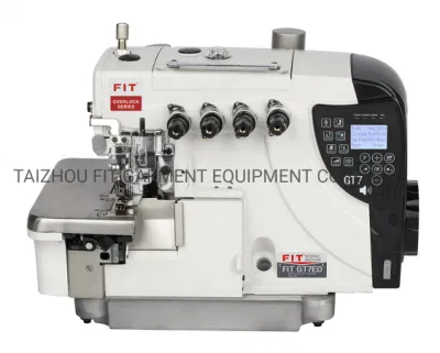 Automático de alta velocidad Trimer Overlock de máquinas de coser (FIT GT7ED-4)