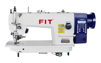 Colocar-0352D Mando directo Lockstitch totalmente automática máquina de coser con cortador