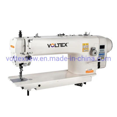 Máquina de costura de servicio pesado de alimentación de aguja automática Voltex 365mm Space Con recorte