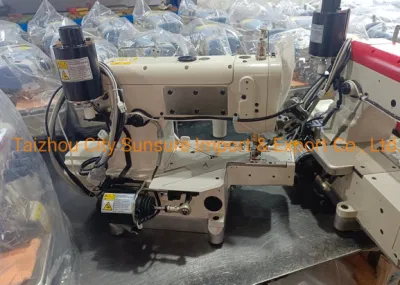 El cilindro de mando directamente la máquina de coser de bloqueo de la cama para la industria con la parte izquierda de la segadora Ss-600-35bb/Ut