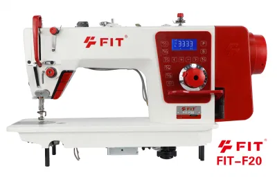 Máquina de coser automática de puntada recta completa Fit-F20 de nueva apariencia.