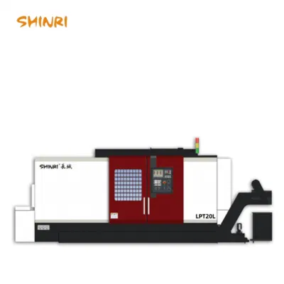  Lpt20L aceite de lecho de inclinación país CNC torno Centro de torneado utilizado para torneado cilíndrico, Corte de cara, ranurado, achaflanado, rosca externa, Agujero de perforación