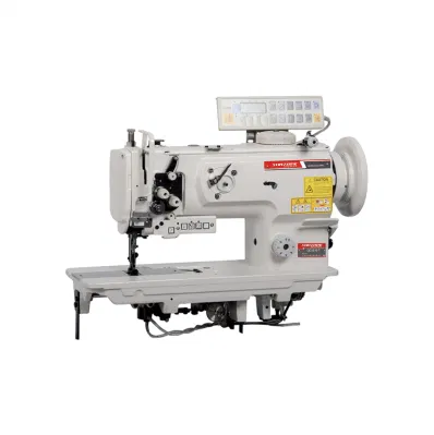 Gc1510n-L25-7 brazo largo aguja simple máquina de costura de unísono de la alimentación de la costura Con cortador de hilo automático
