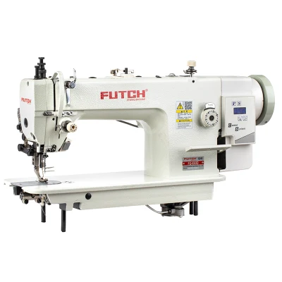 0303D compuesto superior e inferior integrado Alimentación industrial de servicio pesado Máquina de coser